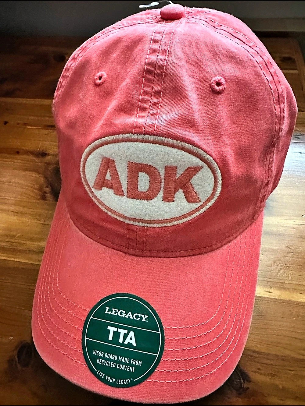 Legacy TTA Terra Twill ADK Cap Pink Cotton